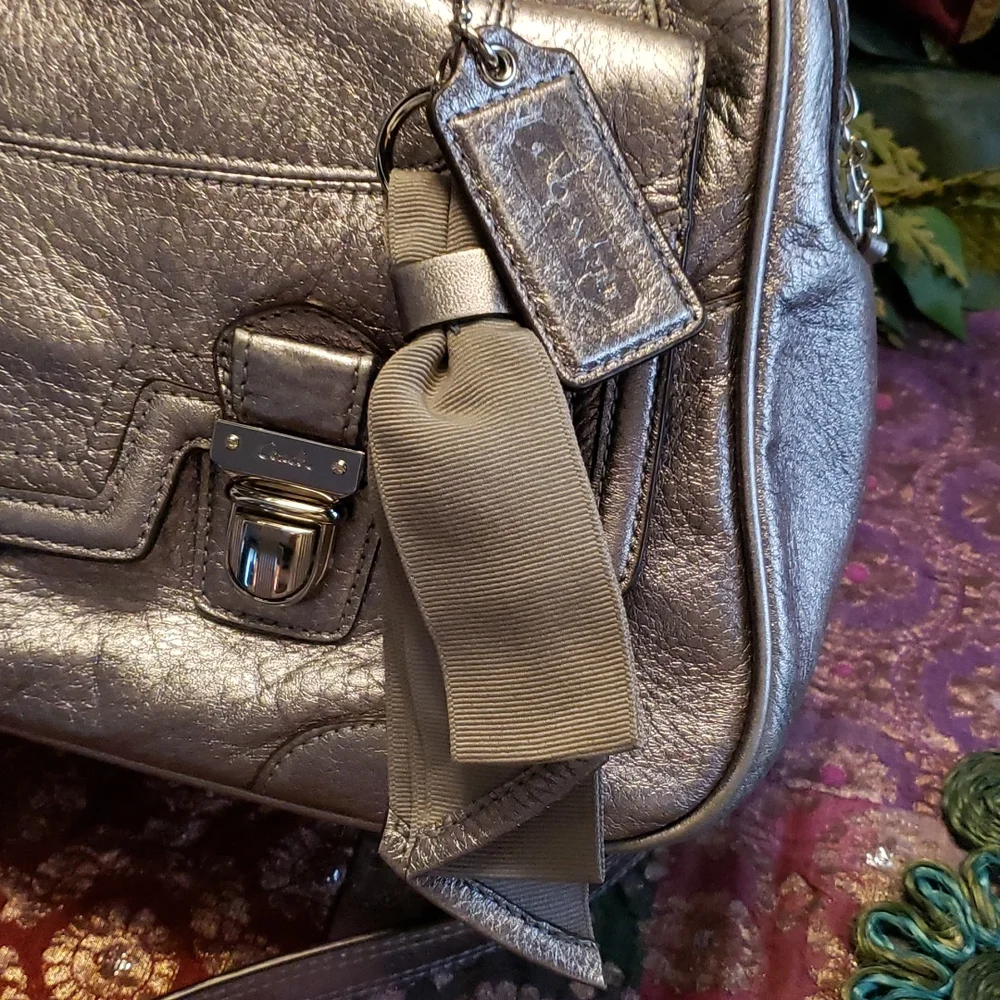 Coach poppy satchel/ Crossbody - Picture 2 of 6